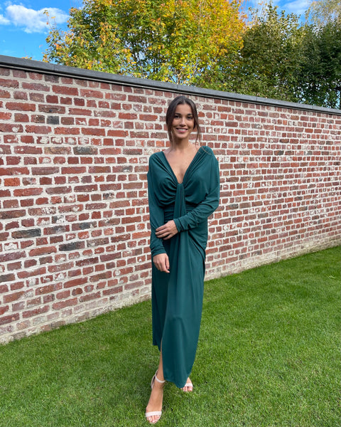 Robe verte - ANOUK