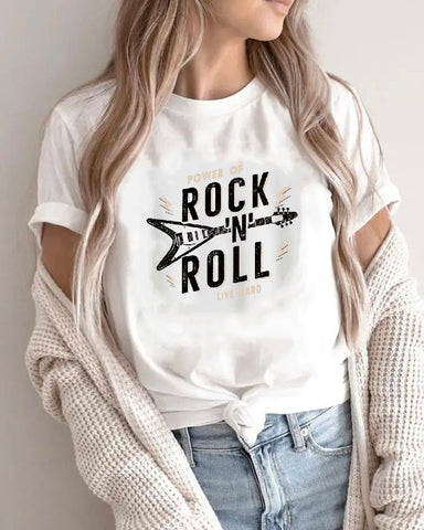 T-shirt - ROCK & ROLL