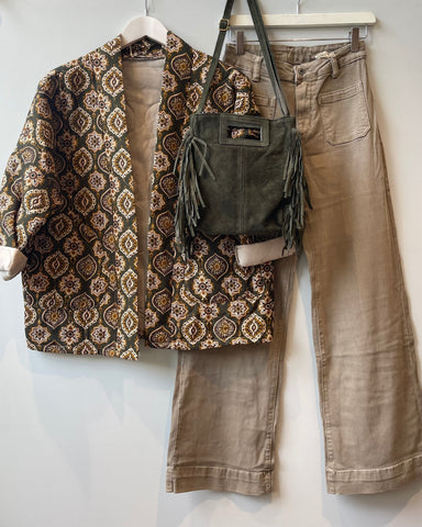 Pantalon taupe - BAJUI